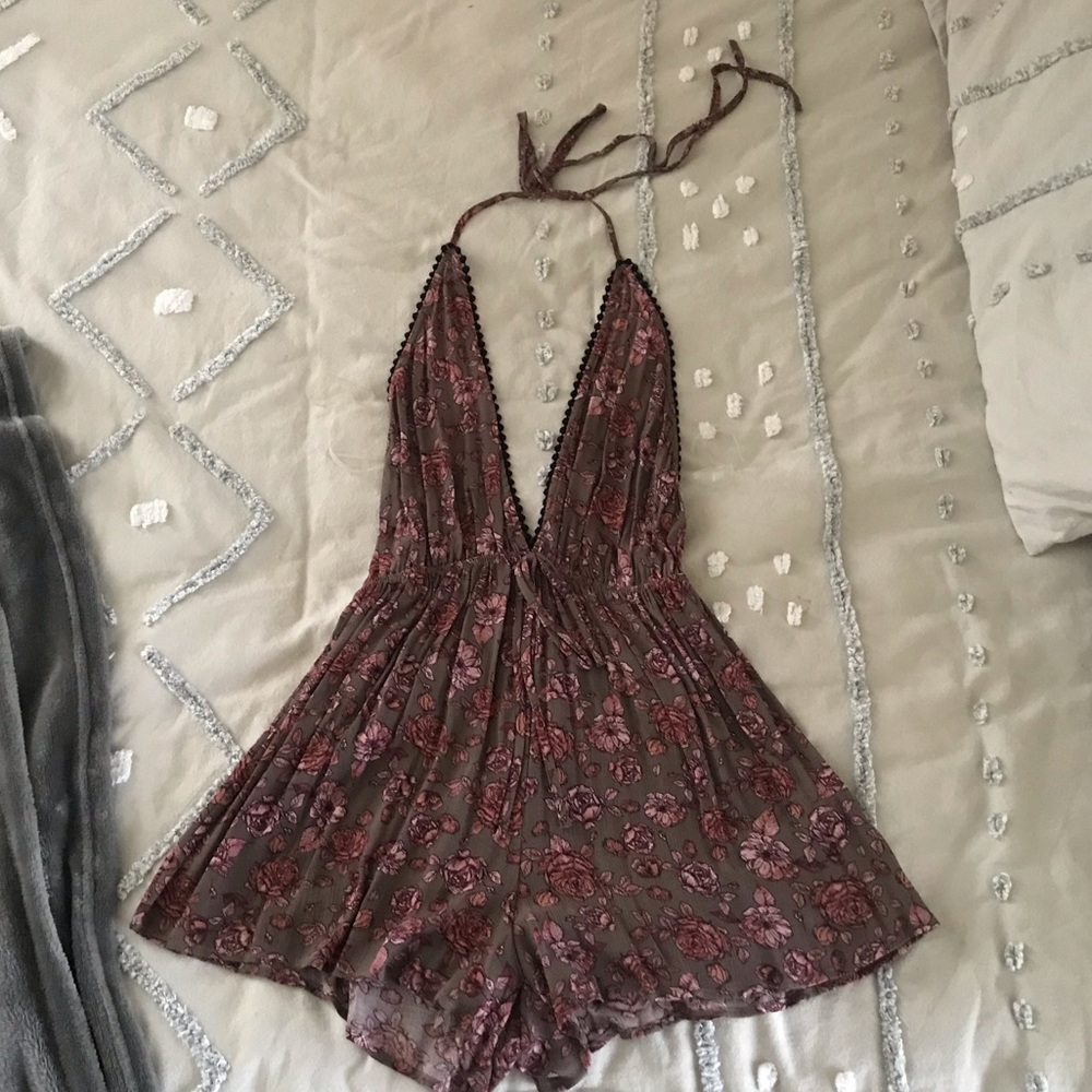 NWT Floral Romper